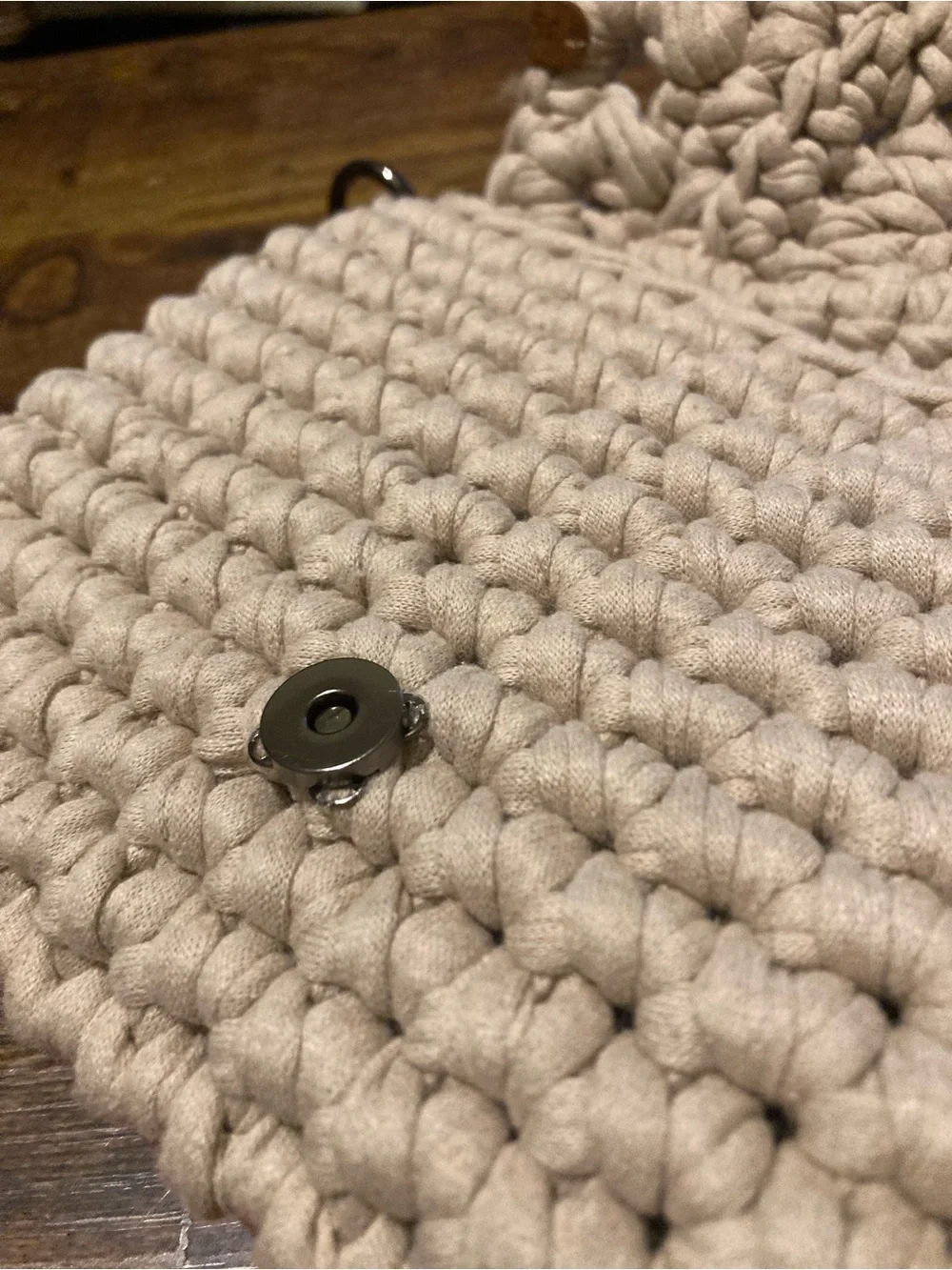 Hand made crocheted purse
